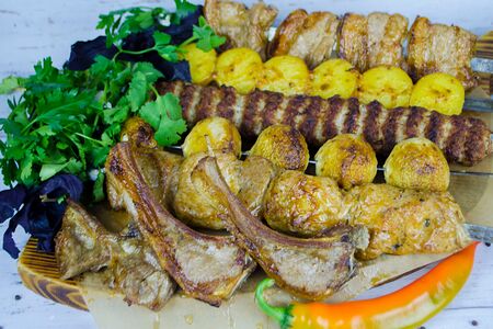 Ассорти на мангале