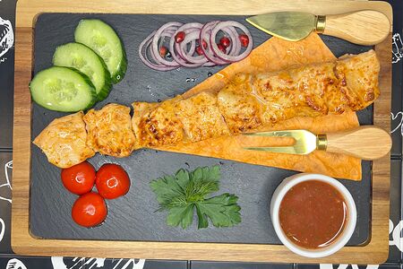 Шашлык из куриного филе