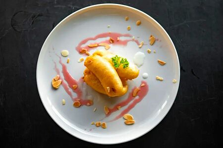 Бананы в кляре