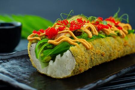 Хот-дог с угрем