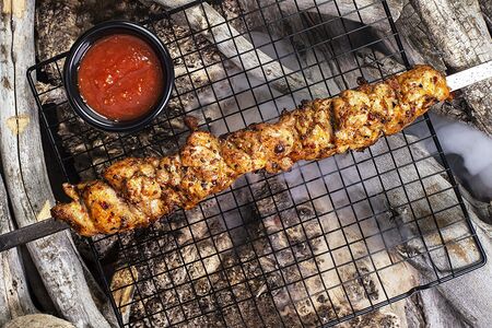 Шашлык из cвинoй шеи