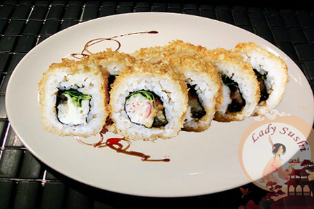 Унаги темпура ролл