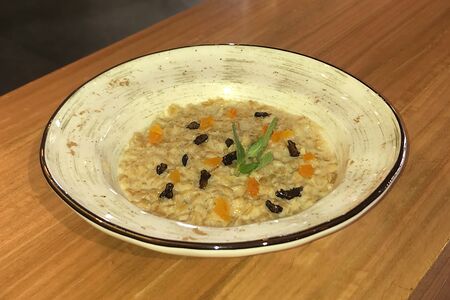 Каша овсяная на молоке