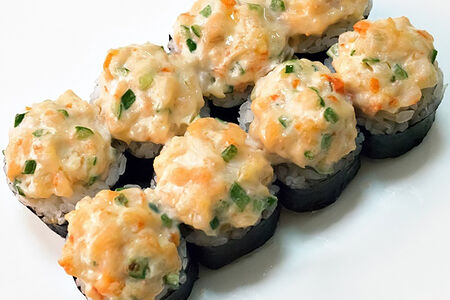 Запеченный с лососем