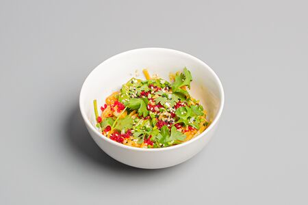 Лапша с креветкой и сладким карри