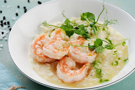 Ризотто с креветкой