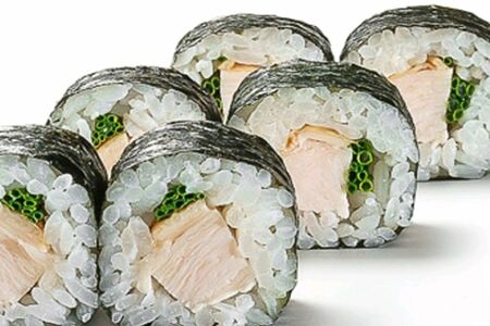 Ролл классический с курицей и луком