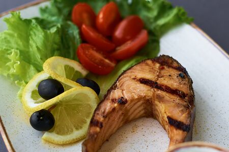 Стейк из форели