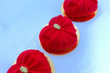 Пирожные Сердечки