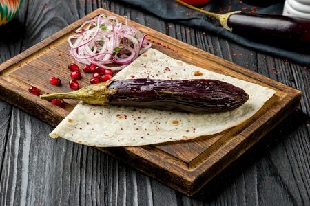 Баклажан Баку на мангале