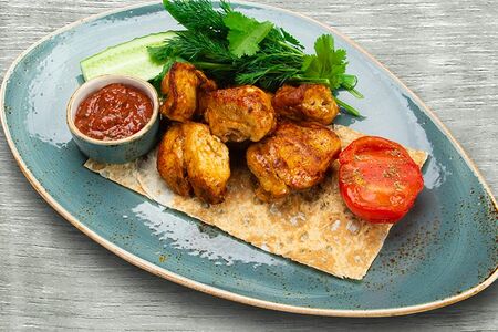 Шашлык из куриной грудки