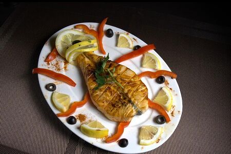 Стейк из семги