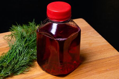 Морс вишня-клюква собственного производства