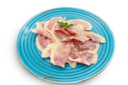 Вареники с клубникой