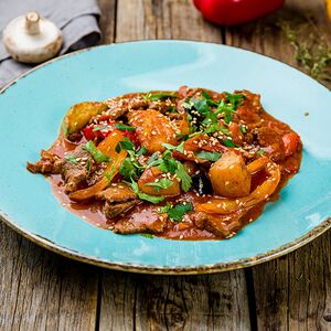 Жаркое по-уйгурски