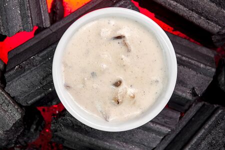 Сливочно-грибной