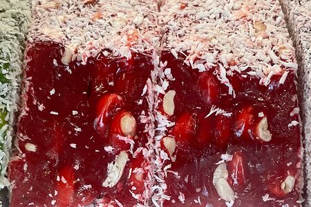 Рахат лукум бревна со вкусом граната