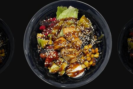 Поке с курицей