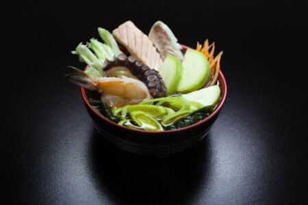 Суп с морепродуктами