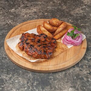 Стейк BBQ из cвинoй шеи