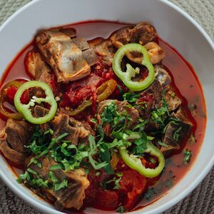 Գառան խաշլամա ավանդական