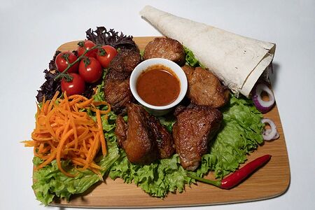 Шашлык из cвинoй шейки