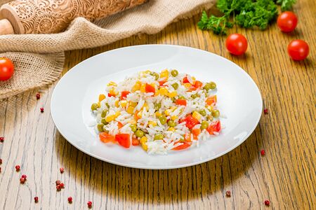 Рис с овощами