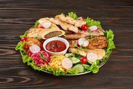 Садж мясной