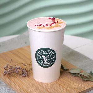 Малиновый латте