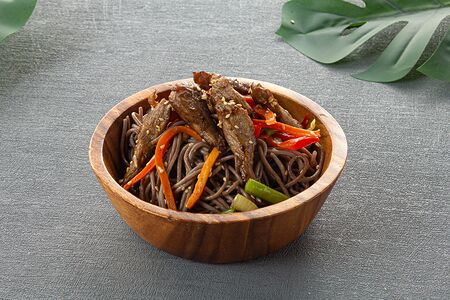 Соба с говядиной