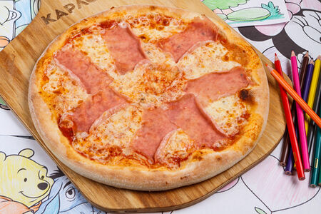 Пицца с ветчиной Донателло