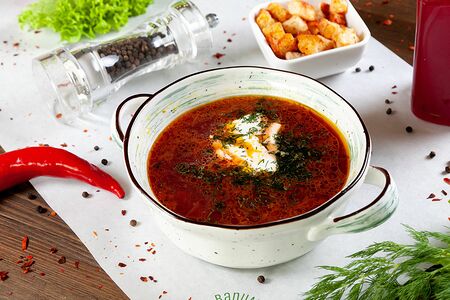 Борщ с говядиной