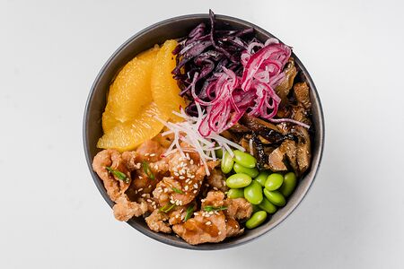 Поке Имбирная курица стандарт