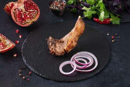 Шашлык из бараньей корейки