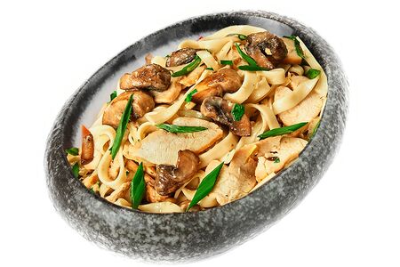 Удон в сливочном соусе