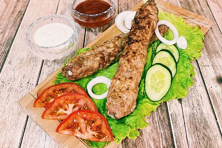 Люля-кебаб из свинины