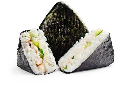 Онигири Сырный цыпленок