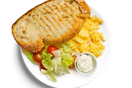 Завтрак-конструктор со скрэмблом