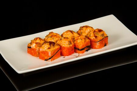 Запеченный ролл Огонек