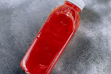 Клюквенный домашний морс