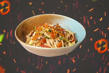 Удон вегетарианский