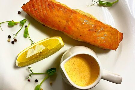 Стейк из семги