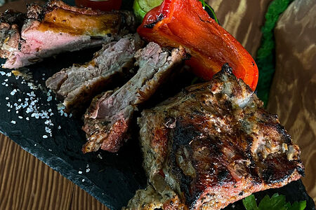 Шашлык на ребре