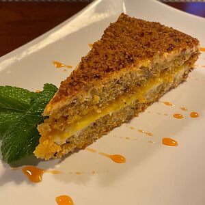 Морковно-творожный торт