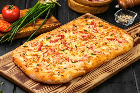 Римская пицца Карбонара