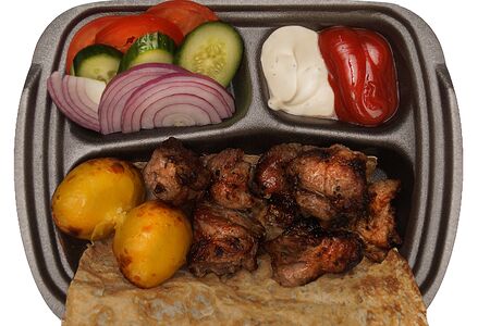 Шашлык из cвинoй шеи