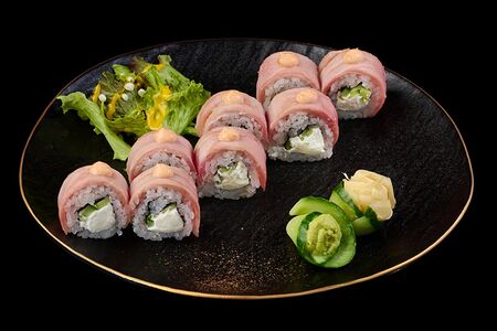 Ролл с тунцом гриль