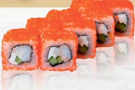 Ролл Калифорния с креветкой