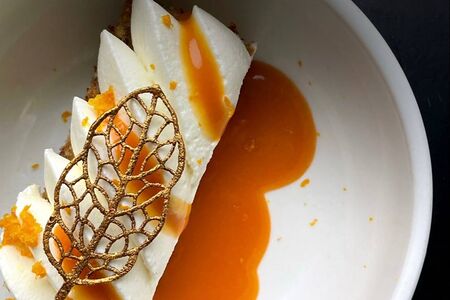 Морковный пирог с кокосовым кремом