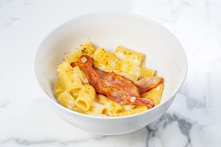 Mac & Cheese с беконом